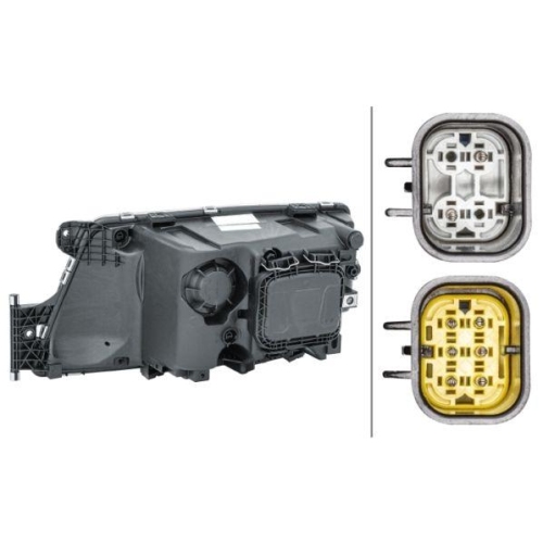 HELLA Hauptscheinwerfer 1EH 354 987-061 f&uuml;r MAN, rechts