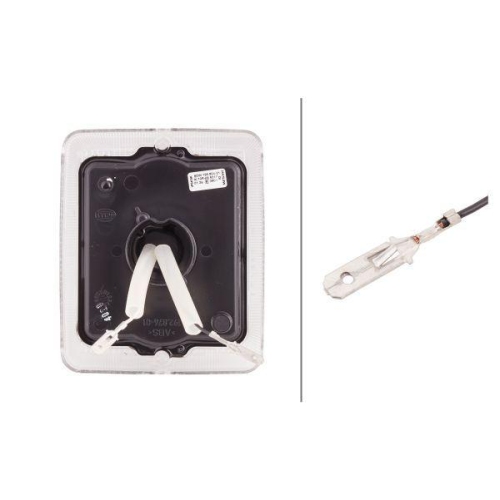 HELLA Lichtscheibe, Blinkleuchte 9DW 195 804-211 für FELDBINDER