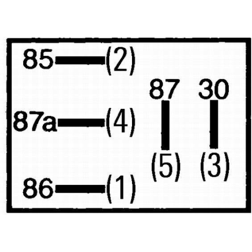 Relaissockel HELLA 8JD 733 767-001 für SCANIA REFORM SCHMITZ CARGOBULL TEREX VDL