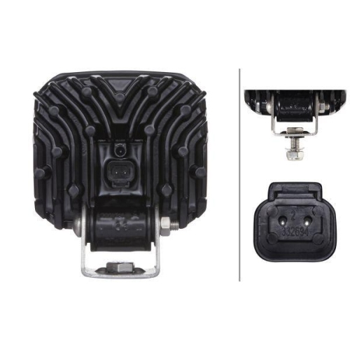 HELLA Arbeitsscheinwerfer 1GA 995 506-031 für SCANIA CLAAS KRAMER SOLARIS