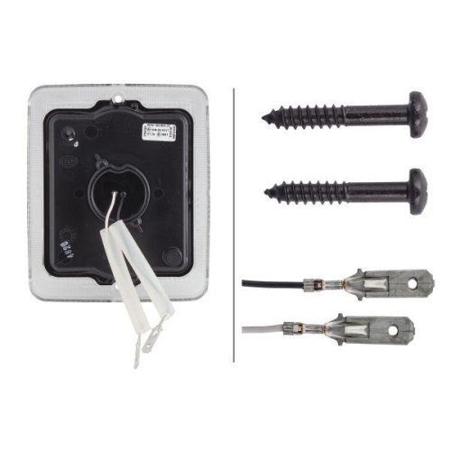 HELLA Lichtscheibe, Blinkleuchte 9DW 195 804-221 für FELDBINDER