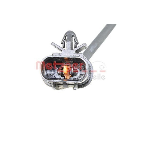 Sensor, Raddrehzahl METZGER 09001083 f&uuml;r MITSUBISHI, Vorderachse rechts