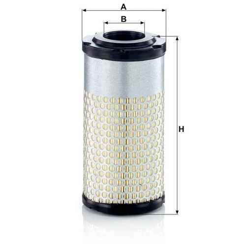 Luftfilter MANN-FILTER C 9002 f&uuml;r KUBOTA SPERRY NEW HOLLAND SHIBAURA