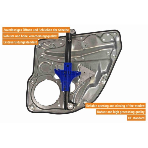 Fensterheber VAICO V10-9825 Original VAICO Qualität für SEAT SKODA VW VAG