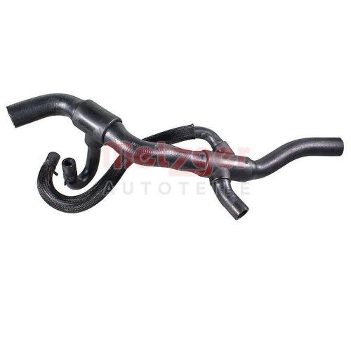 K&uuml;hlerschlauch METZGER 2421988 f&uuml;r VOLVO, mitte links