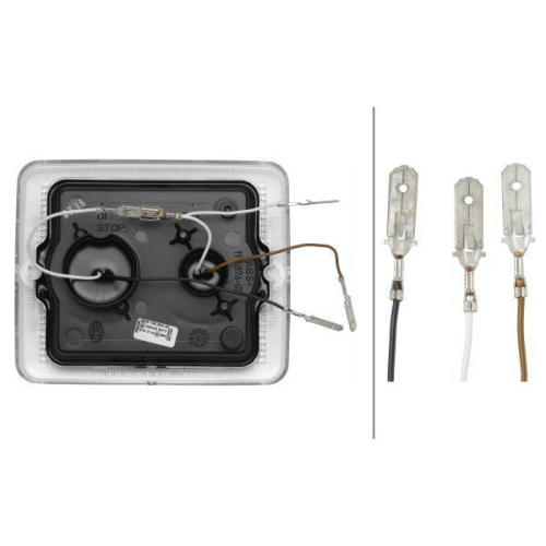 HELLA Lichtscheibe, Blinkleuchte 9DW 195 804-391 für