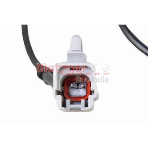 Sensor, Raddrehzahl METZGER 09001084 f&uuml;r NISSAN RENAULT, Hinterachse