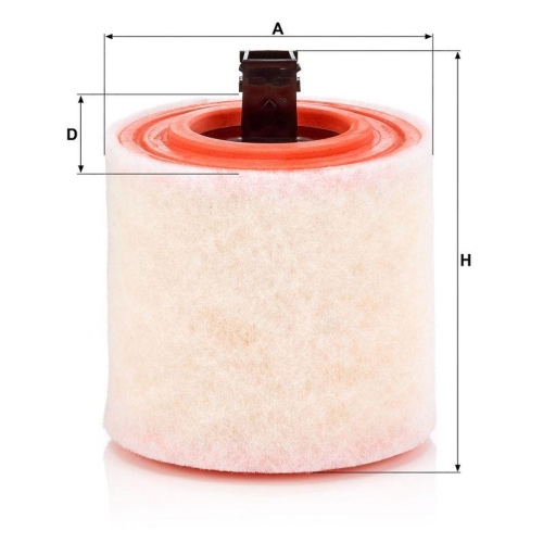 Luftfilter MANN-FILTER C 16 012 f&uuml;r OPEL VAUXHALL GENERAL MOTORS