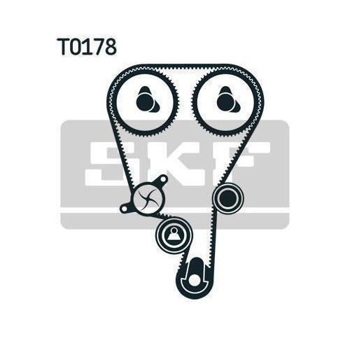 Zahnriemensatz SKF VKMA 06800 f&uuml;r VOLVO