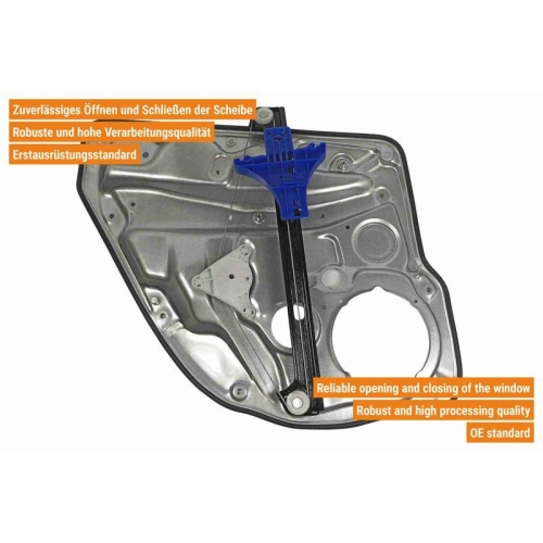 Fensterheber VAICO V10-9826 Original VAICO Qualität für SEAT SKODA VW VAG