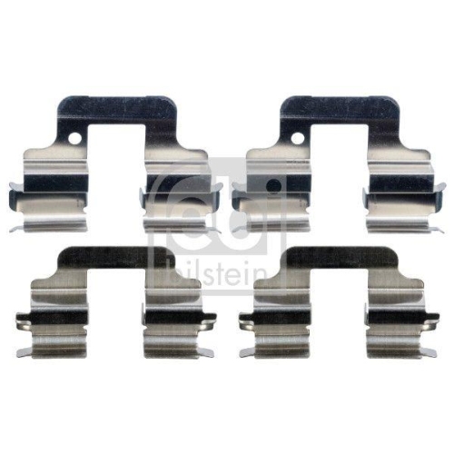 FEBI BILSTEIN Zubeh&ouml;rsatz, Scheibenbremsbelag 185277 f&uuml;r, Hinterachse