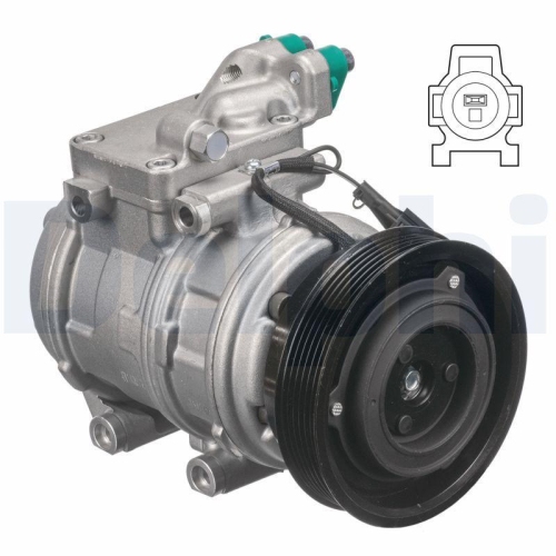 DELPHI CS20488 Kompressor, Klimaanlage f&uuml;r HYUNDAI KIA