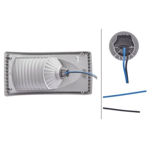 HELLA R&uuml;ckfahrleuchte 2ZR 008 805-041 f&uuml;r VOLVO HOBBYCAR SOR, links, rechts