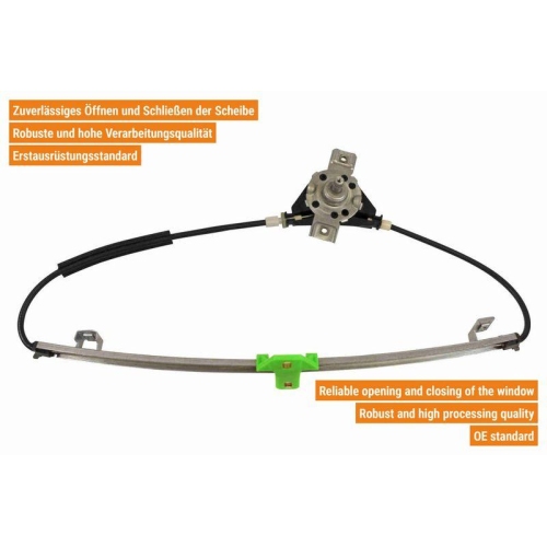 Fensterheber VAICO V10-0035 Original VAICO Qualität für SEAT SKODA VW VAG