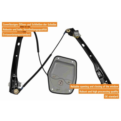 Fensterheber VAICO V10-9828 Original VAICO Qualit&auml;t f&uuml;r SEAT SKODA VW VAG
