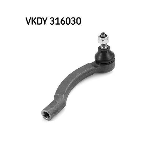 Spurstangenkopf SKF VKDY 316030 f&uuml;r, Vorderachse rechts