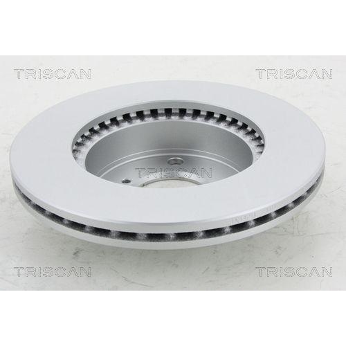 TRISCAN 8120 101024C 2 St&uuml;ck Bremsscheiben COATED f&uuml;r NISSAN SUZUKI, Vorderachse