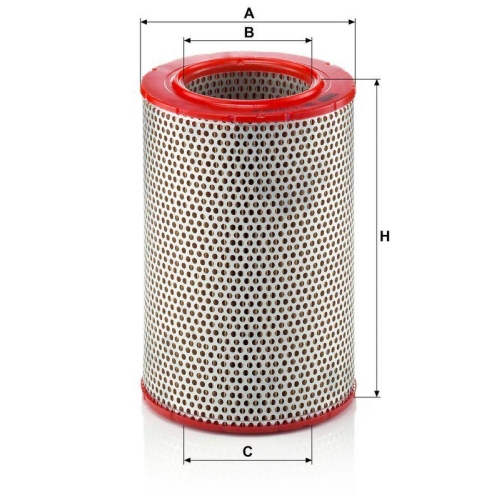 Luftfilter MANN-FILTER C 15 120 f&uuml;r CITRO&Euml;N FORD MERCEDES-BENZ OPEL PORSCHE VAG