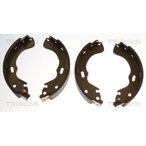 Bremsbackensatz TRISCAN 8100 50616 f&uuml;r FORD MAZDA, Hinterachse