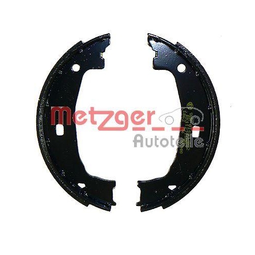 Bremsbackensatz, Feststellbremse METZGER MG 780 f&uuml;r BMW, Hinterachse links