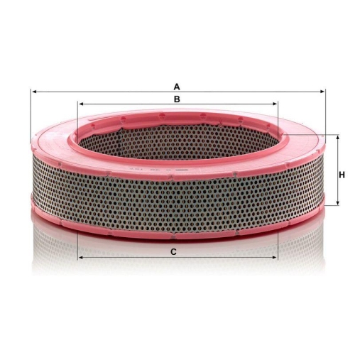 Luftfilter MANN-FILTER C 36 157 f&uuml;r MERCEDES-BENZ