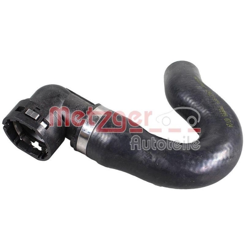 K&uuml;hlerschlauch METZGER 2421998 f&uuml;r FIAT, f&uuml;r Fahrzeuge ohne Klimaanlage