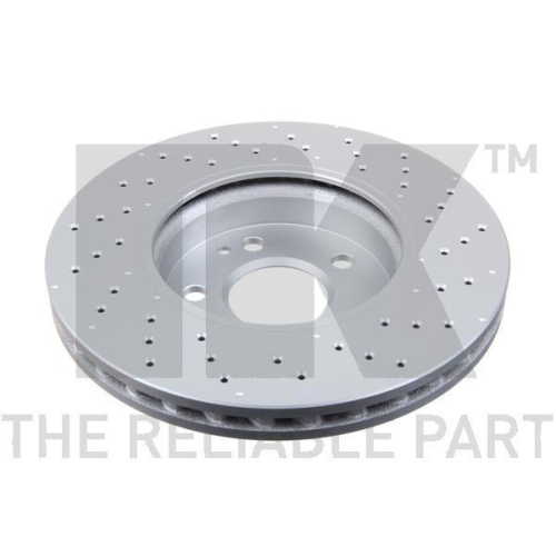 NK 3133116 2 St&uuml;ck Bremsscheiben f&uuml;r MERCEDES-BENZ, Vorderachse