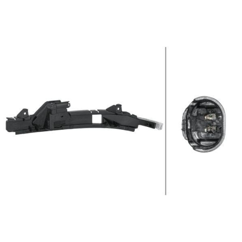 HELLA Zusatzblinkleuchte 2BM 010 216-121 für AUDI, rechts