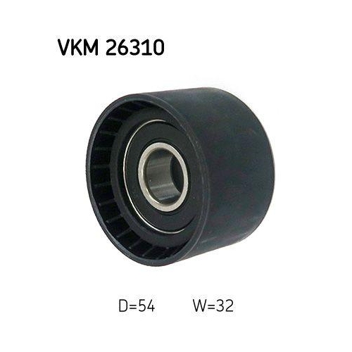 Umlenk-/Führungsrolle, Zahnriemen SKF VKM 26310 für RENAULT, links unten, rechts