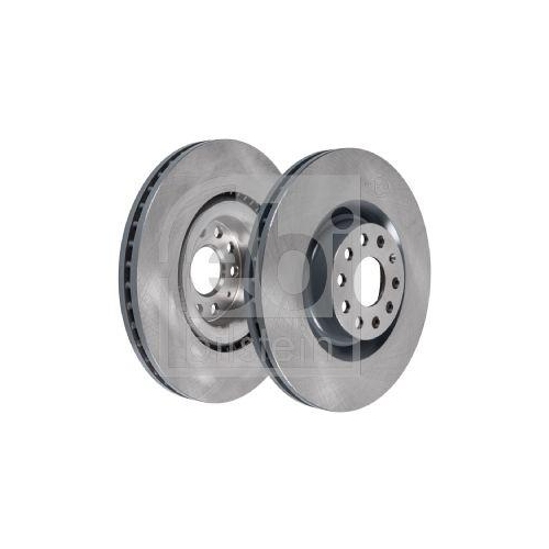 Bremsscheibe FEBI BILSTEIN 34254 f&uuml;r AUDI SEAT SKODA VW, Vorderachse