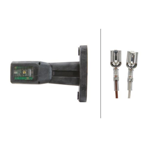 HELLA Umrissleuchte 2XS 011 768-061 f&uuml;r DAF NOOTEBOOM DOLL MERLO, rechts