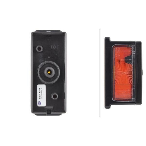 HELLA Umrissleuchte 2XS 007 841-021 f&uuml;r AEBI AUW&Auml;RTER DAF MAN MERCEDES-BENZ