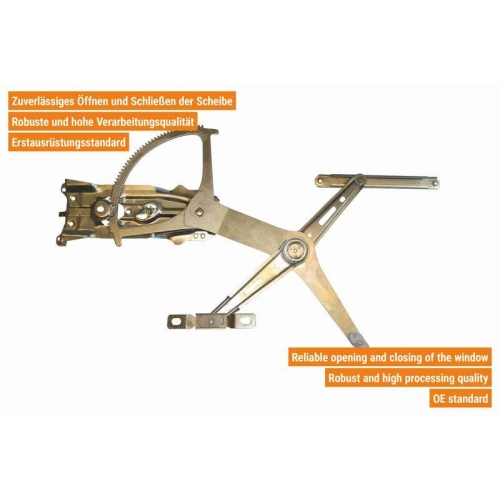 Fensterheber VAICO V40-1000 Original VAICO Qualität für OPEL, vorne rechts