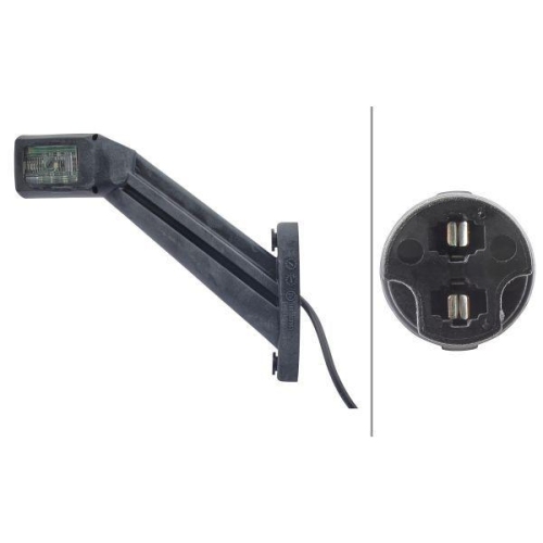 HELLA Umrissleuchte 2XS 011 744-101 f&uuml;r DAF MAN SCANIA FAUN K&Ouml;GEL PACTON HOLMER