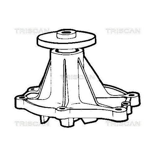 Wasserpumpe, Motork&uuml;hlung TRISCAN 8600 14234 f&uuml;r NISSAN