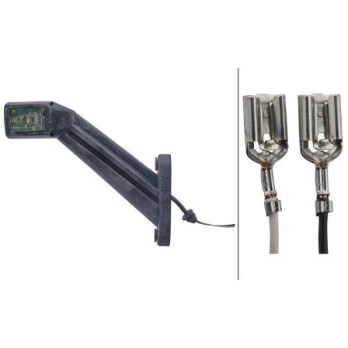 HELLA Umrissleuchte 2XS 011 744-161 f&uuml;r DAF SCANIA LIEBHERR K&Ouml;GEL DOLL AGRIFAC