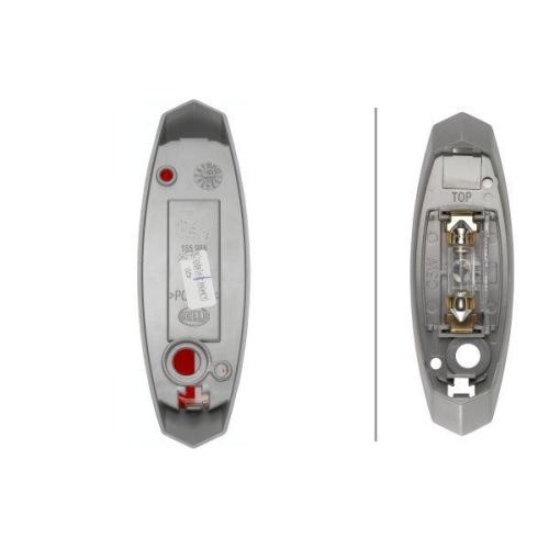 HELLA Umrissleuchte 2XS 008 479-001 f&uuml;r FENDT HYMER KNAUS, links