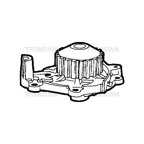 Wasserpumpe, Motork&uuml;hlung TRISCAN 8600 14850 f&uuml;r NISSAN