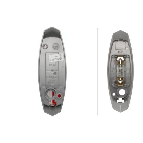 HELLA Umrissleuchte 2XS 008 479-011 f&uuml;r FENDT HYMER KNAUS, rechts