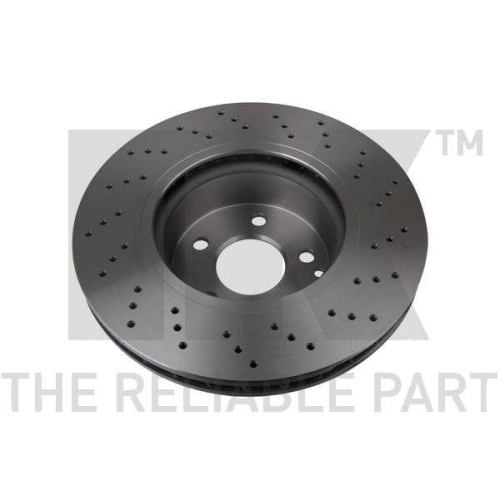 NK 203353 2 St&uuml;ck Bremsscheiben f&uuml;r MERCEDES-BENZ, Vorderachse