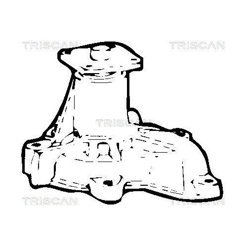 Wasserpumpe, Motork&uuml;hlung TRISCAN 8600 14893 f&uuml;r NISSAN