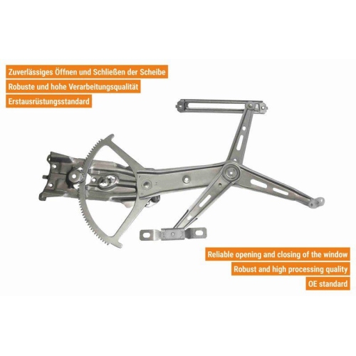 Fensterheber VAICO V40-1004 Original VAICO Qualität für OPEL, vorne rechts