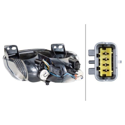 HELLA Heckleuchte 2TN 011 056-031 f&uuml;r CITRO&Euml;N DS, Sto&szlig;f&auml;nger, links