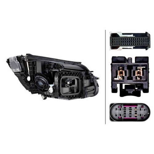 HELLA Hauptscheinwerfer 1LX 014 827-531 f&uuml;r MERCEDES-BENZ, links