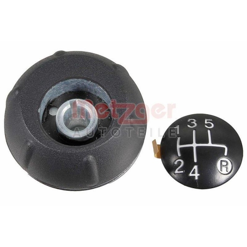 Schalthebelknauf METZGER AUTOTEILE 3152016 ORIGINAL ERSATZTEIL GREENPARTS für