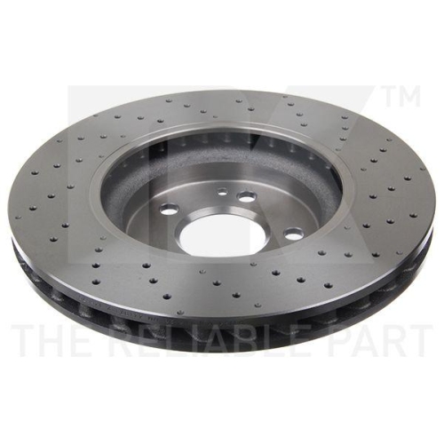 NK 2033124 2 St&uuml;ck Bremsscheiben f&uuml;r MERCEDES-BENZ, Vorderachse