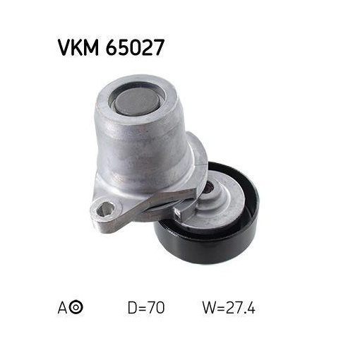 Riemenspanner, Keilrippenriemen SKF VKM 65027 f&uuml;r HYUNDAI KIA, mitte