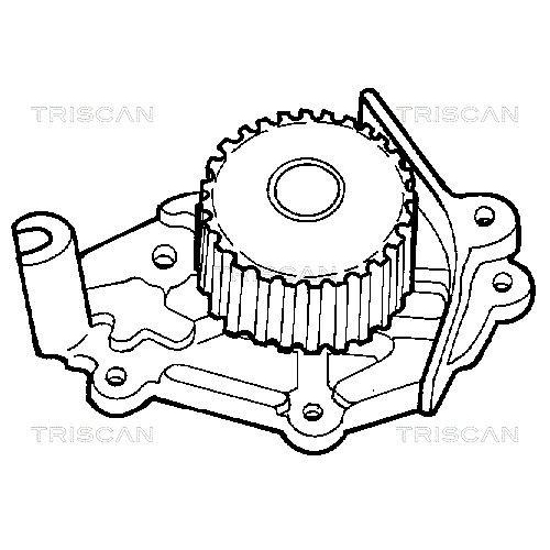Wasserpumpe, Motork&uuml;hlung TRISCAN 8600 14923 f&uuml;r NISSAN