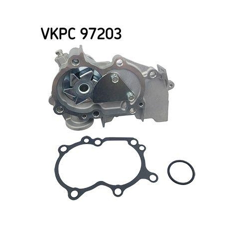 Wasserpumpe, Motork&uuml;hlung SKF VKPC 97203 f&uuml;r DAIHATSU