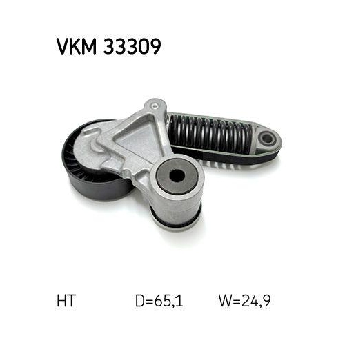 Riemenspanner, Keilrippenriemen SKF VKM 33309 f&uuml;r CITRO&Euml;N, links